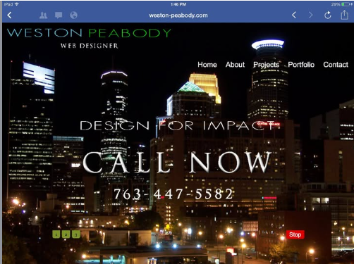 My First Personal Website of My Own